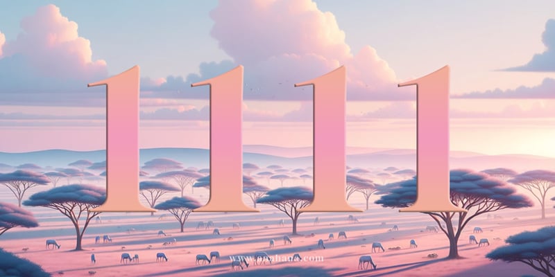 1111 Numeros Angelicas