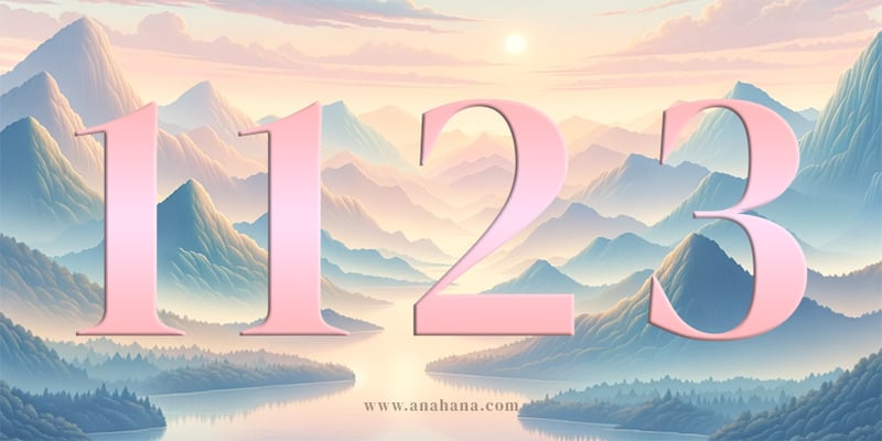 1123 Numeros Angelicasúmero Angel