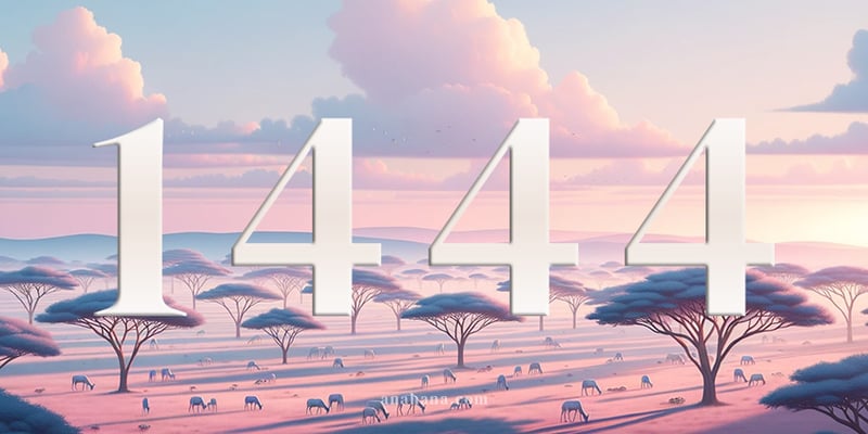 1444 Número do Anjo