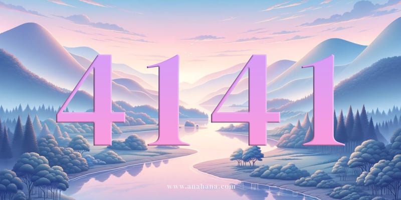Änglanummer 4141