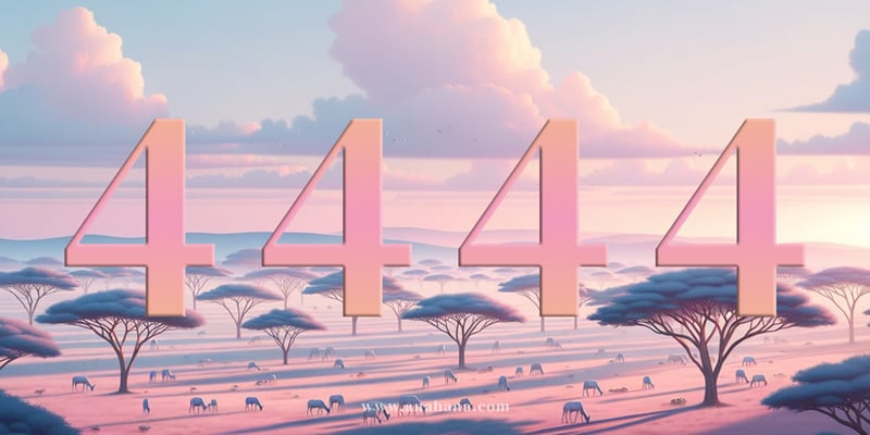 4444 Numeros Angelicas