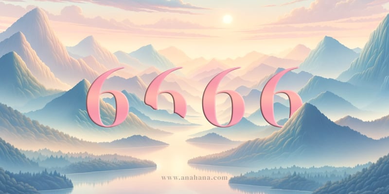 6666 Numeros Angelicas