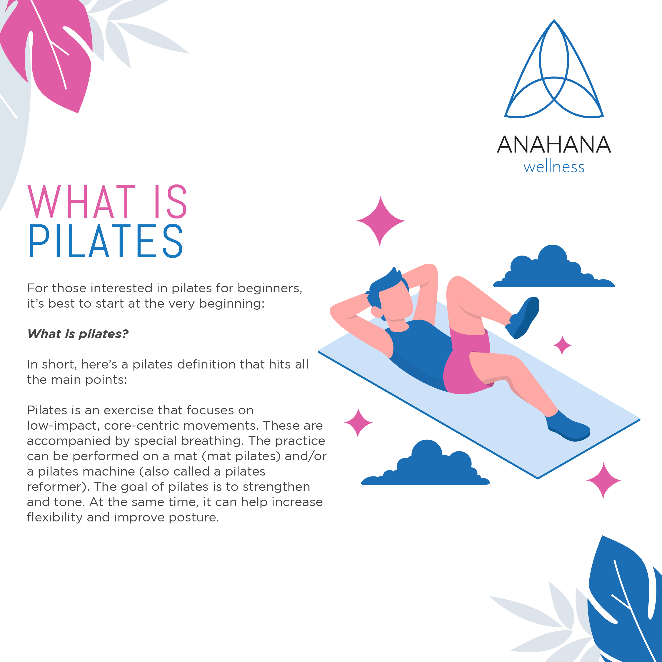 what is Pilates, man doing Pilates exercise on mat