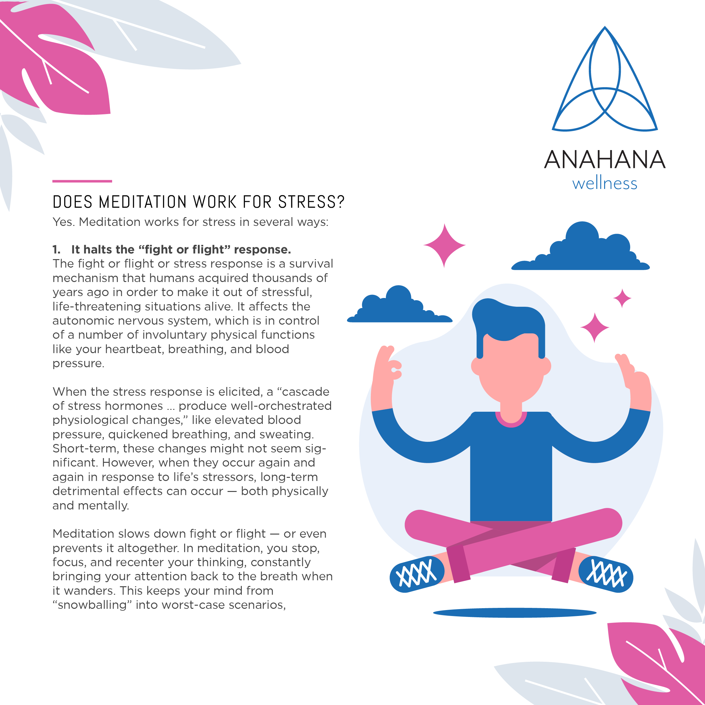 Anahana Wellness Meditation for Stress