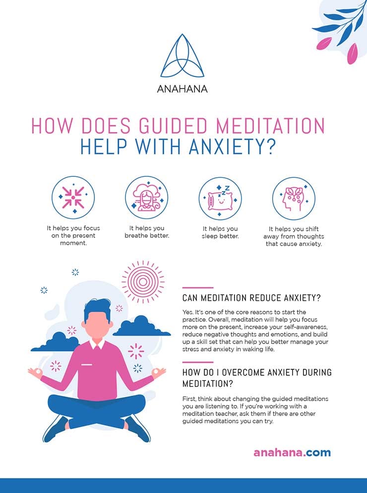 How guided meditation helps with anxiety