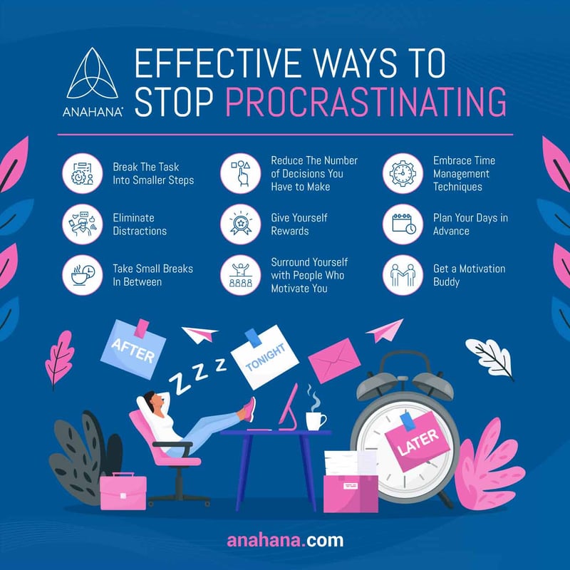 des moyens efficaces pour arrêter de procrastiner