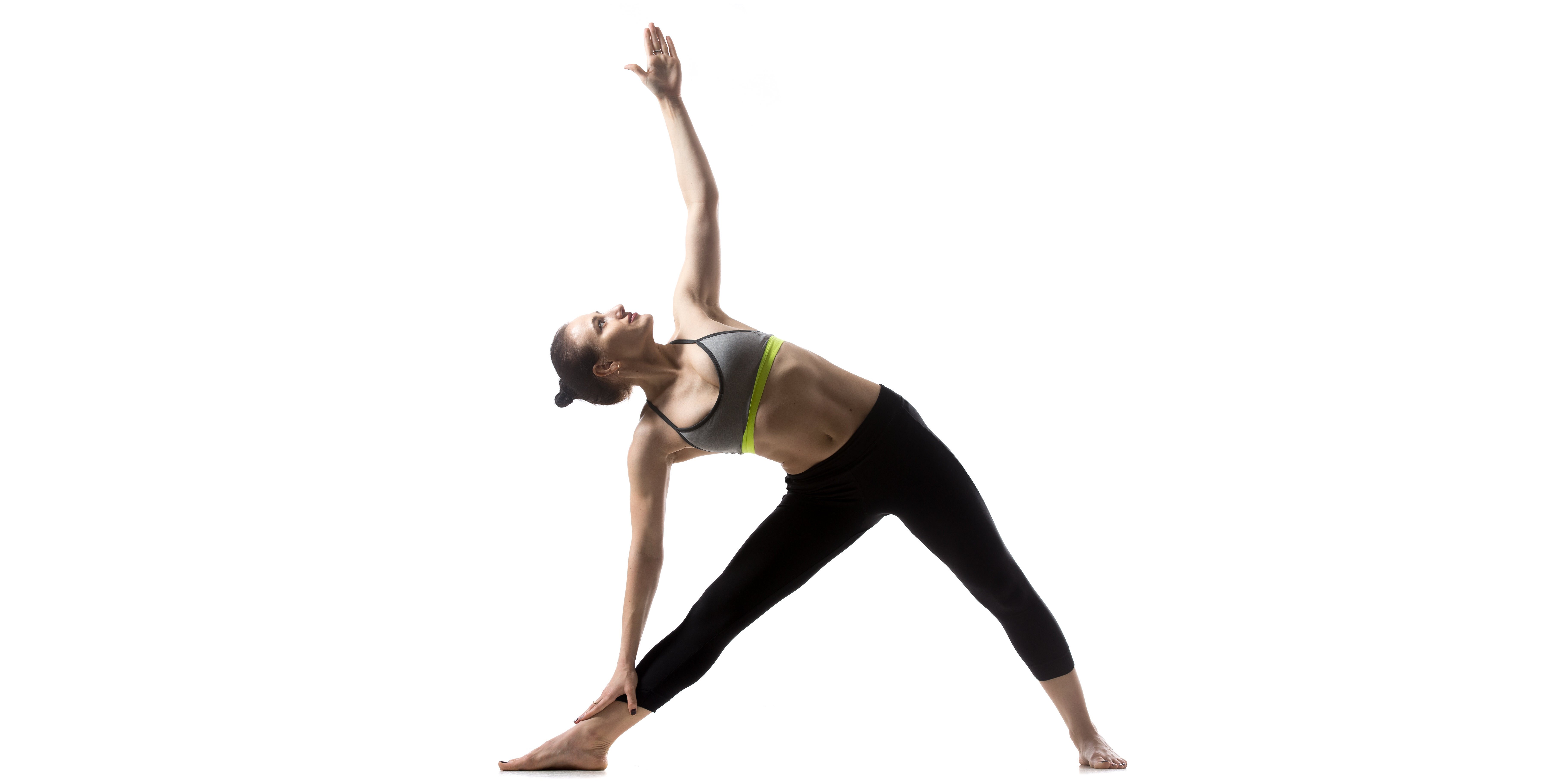 extended triangle pose trikonasana