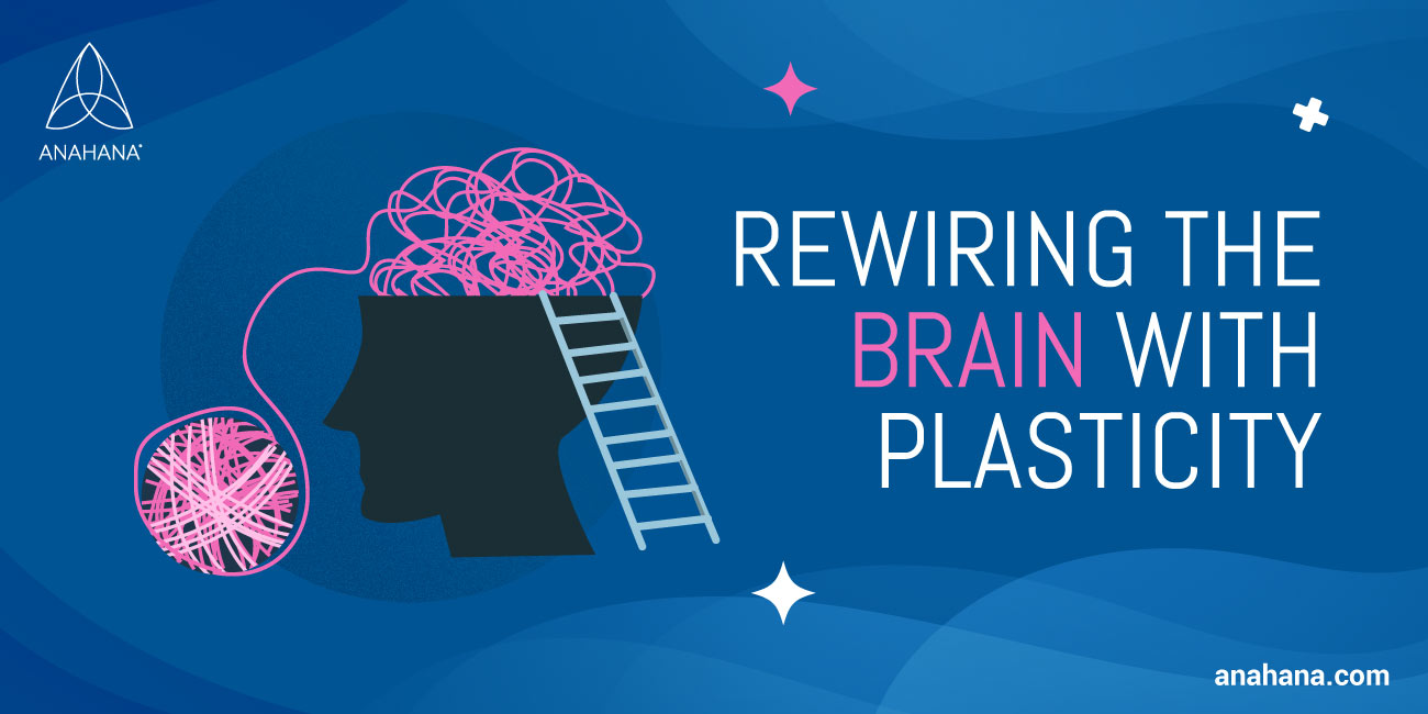 omkoppling av hjärnan med hjälp av plasticitet