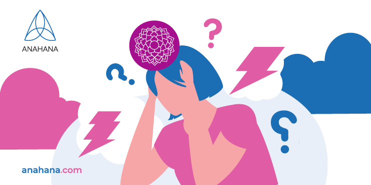 woman learning how to unblock the crown chakra