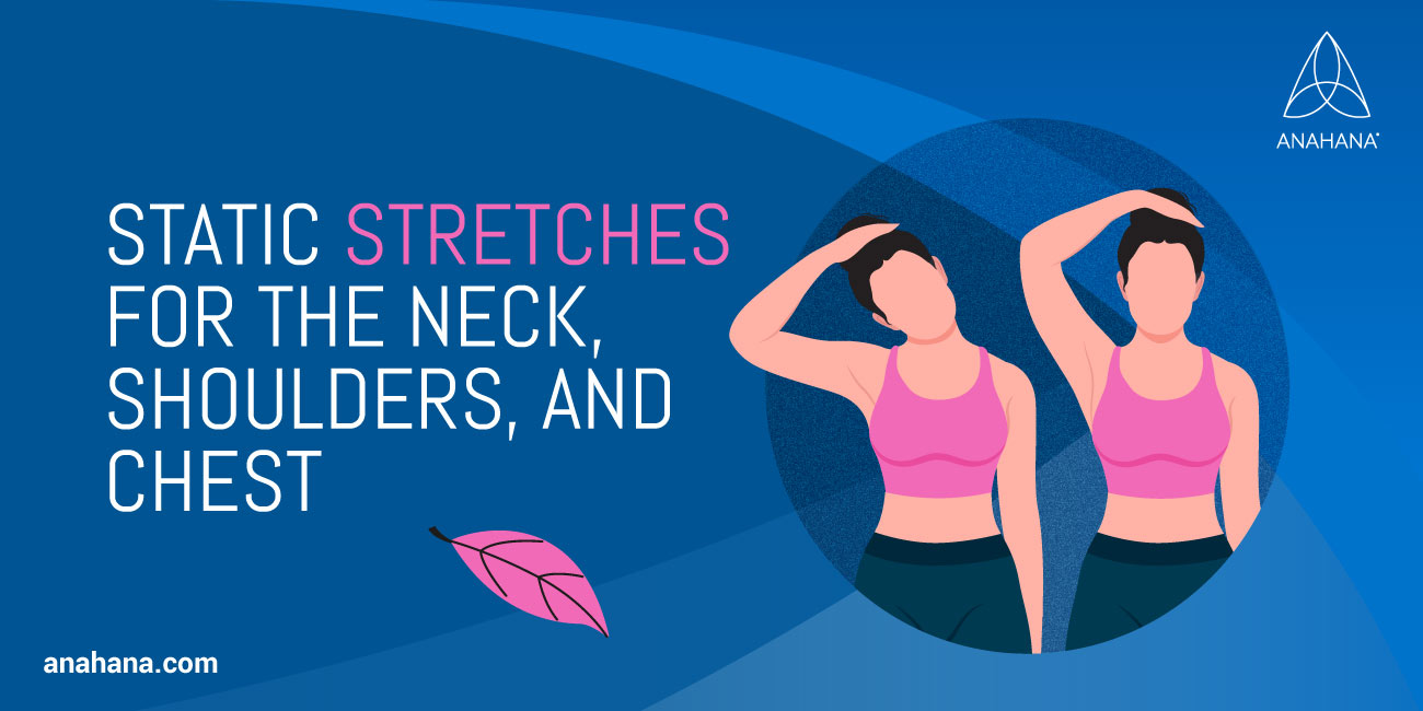 stiramenti statici per il collo e le spalle