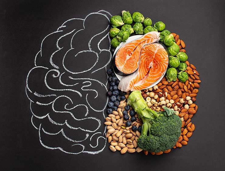 Lebensmittel für ein gesundes Gehirn