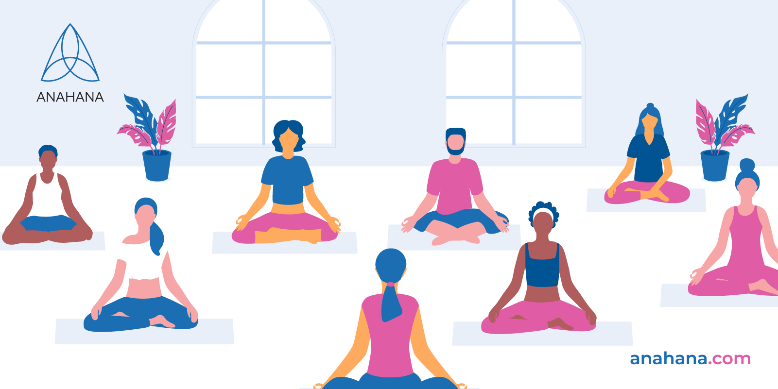 a group of people attending a course to become a yoga instructor
