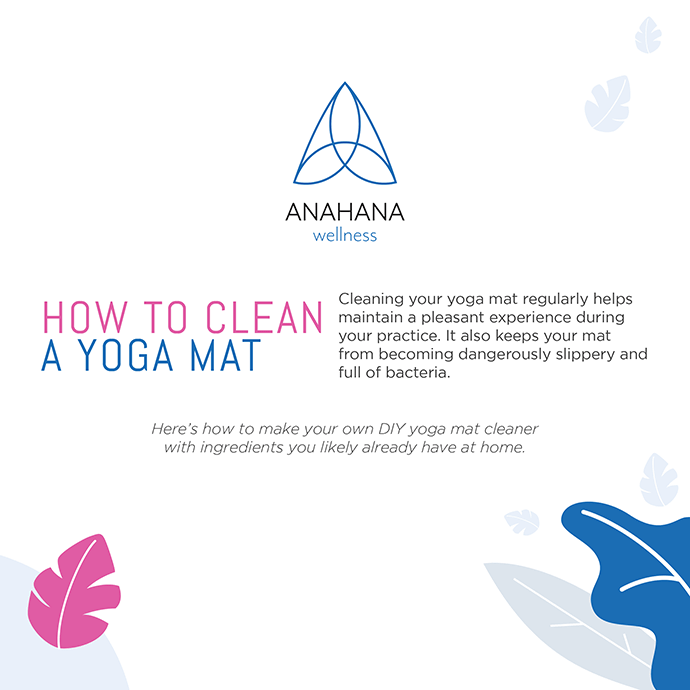 How to clean a yoga mat