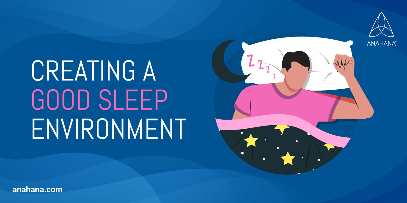 tworzenie dobrego środowiska do snu