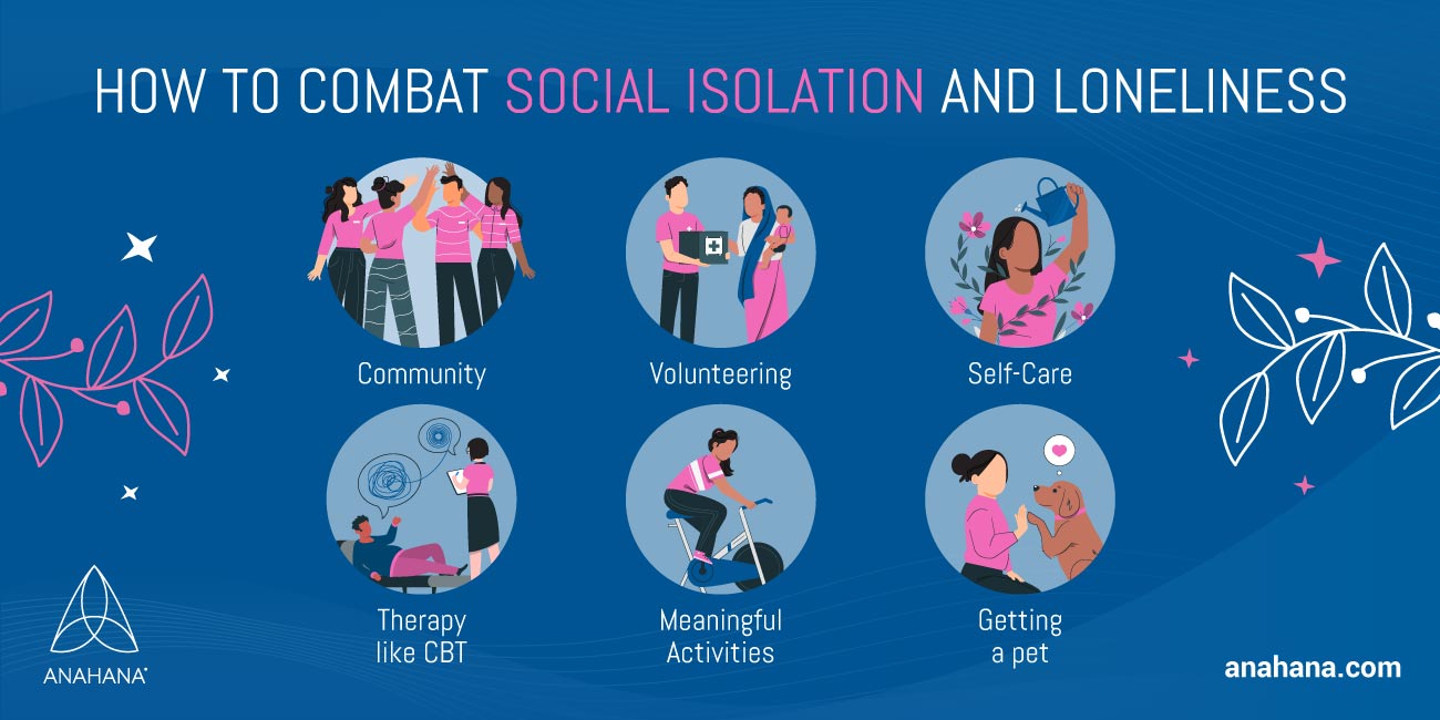 hur man bekämpar social isolering och ensamhet