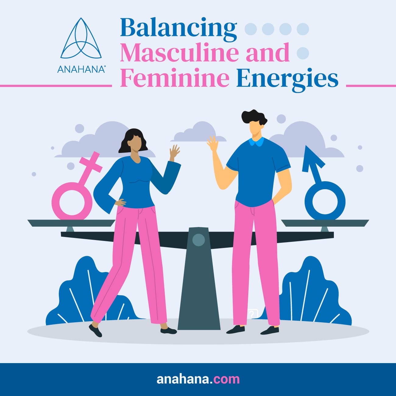 leis de gênero, equilibrando as energias masculina e feminina
