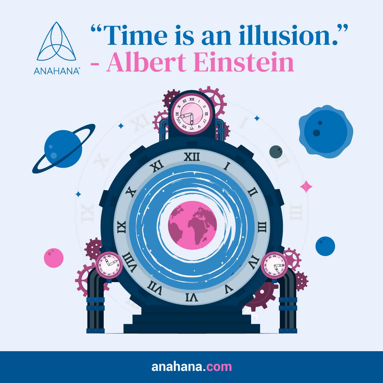 Время - это иллюзия Альберт Эйнштейн