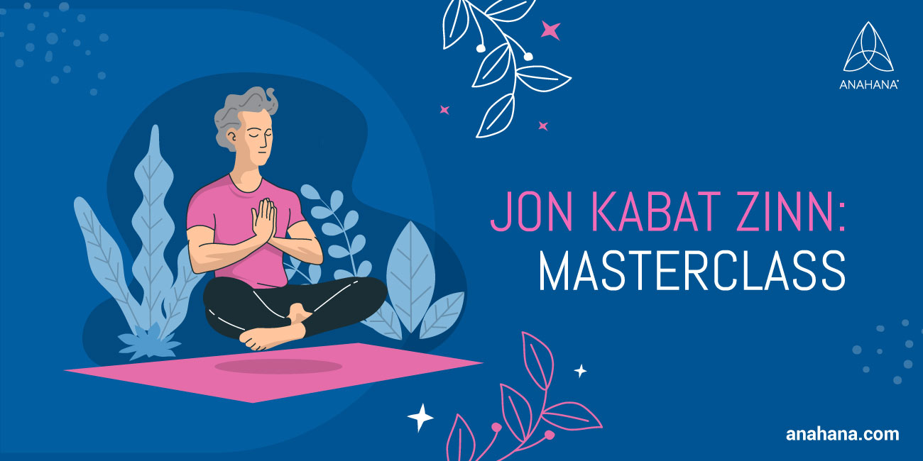 jon kabat zinns masterclass in mindulness based stress reduction MBSR program