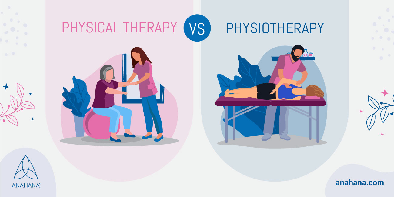 difference between physical therapy and physiotherpy