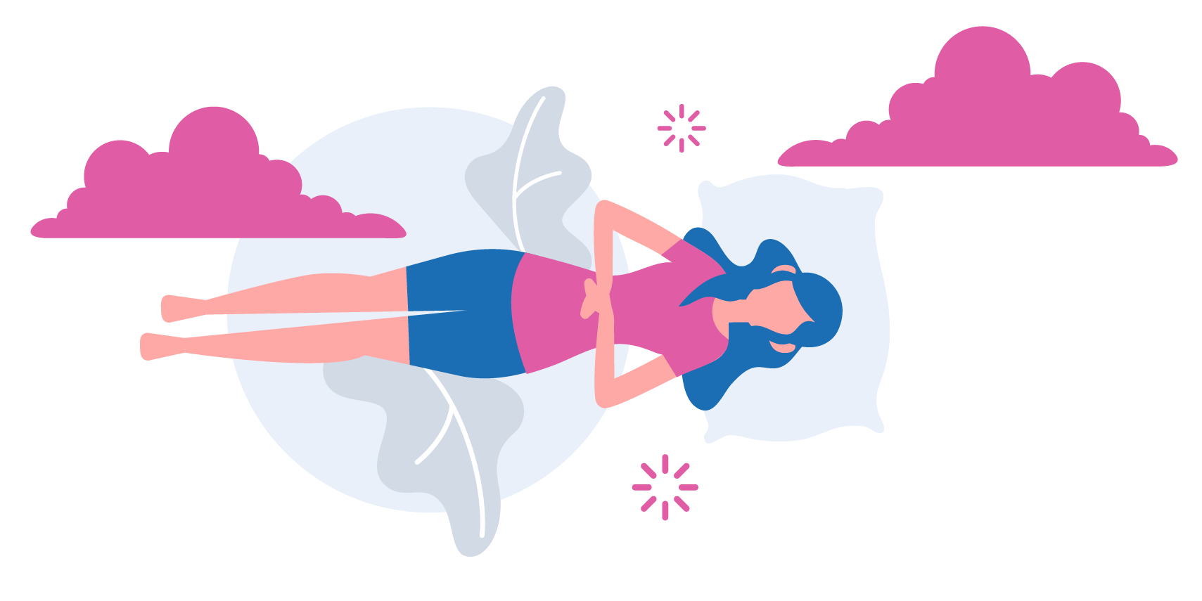 woman laying down practicing yoga nidra for sleep