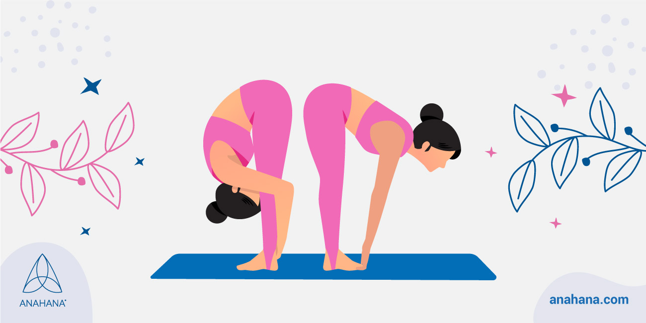 Downward Dog Yoga Pose Benefits Cartoon Stock Vector (Royalty Free)  1955464519 | Shutterstock