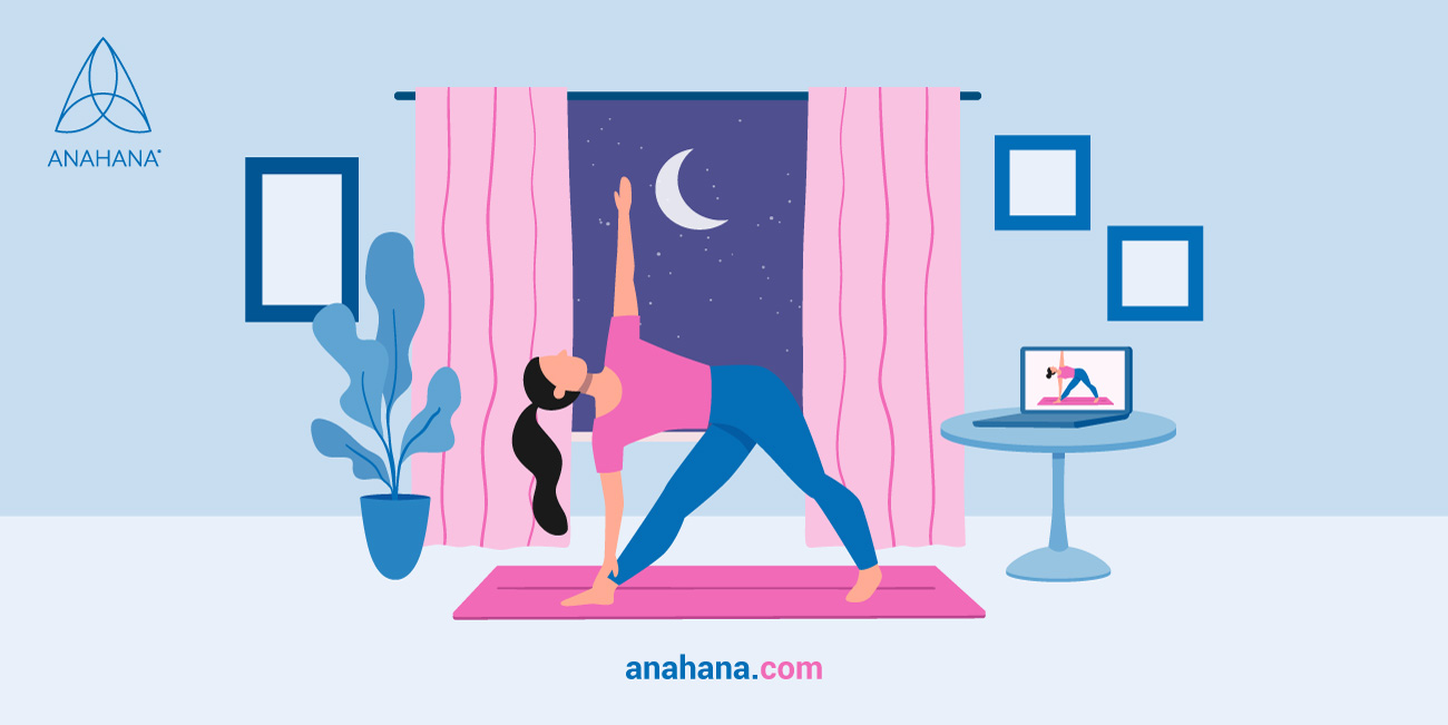 Yoga antes de acostarse