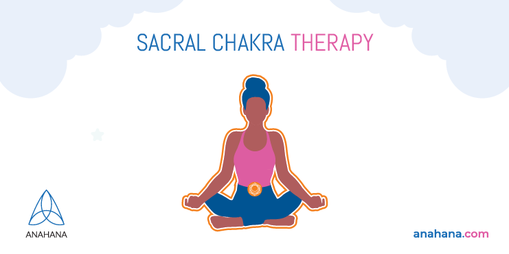 terapia de color del chakra sacro