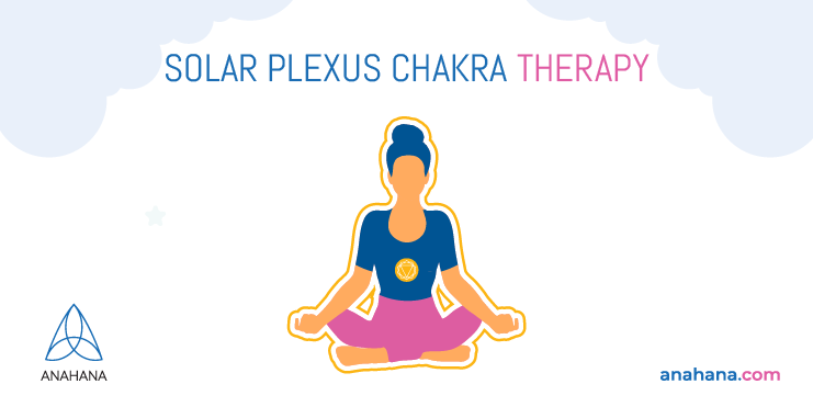 terapia de color del chakra del plexo solar