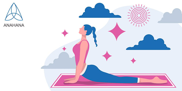 vrouw die yoga houdingen voor beginners doet