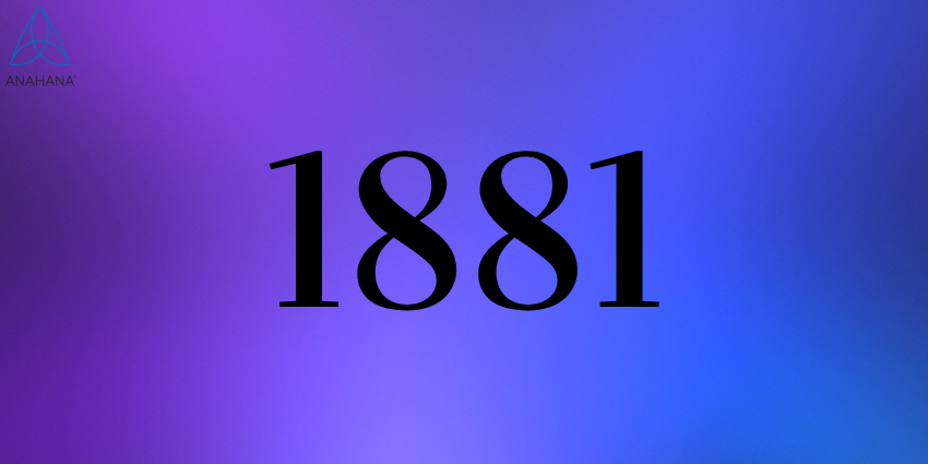Число ангела 1881