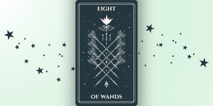 Makna Kartu Tarot Eight of Wands: Ambil Tindakan