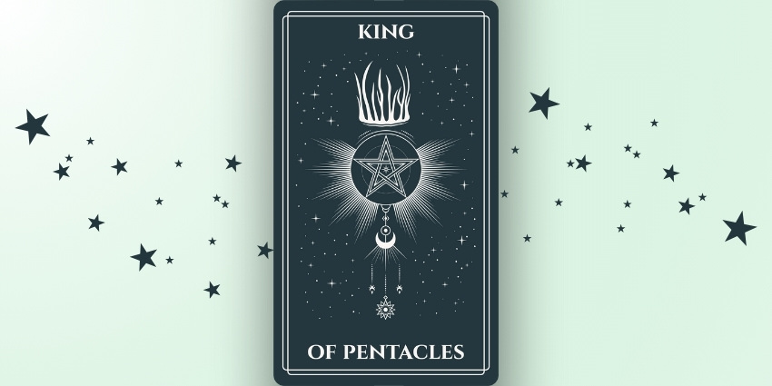 Érmék Királya Tarot Kártya: Biztonság és a Föld Mestersége