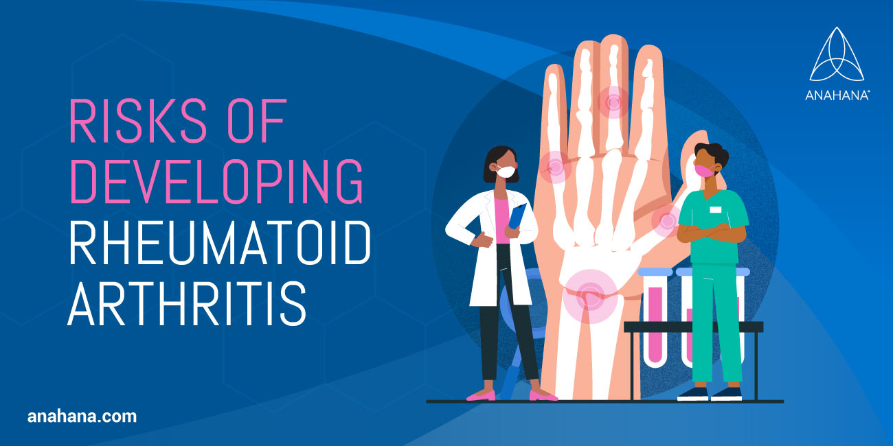 risks of developing rheumatoid arthritis