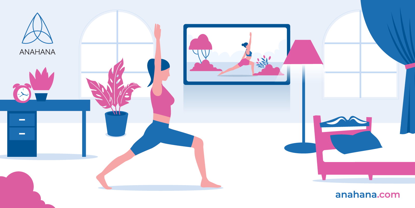 kvinna som lär sig hur man blir yogainstruktör