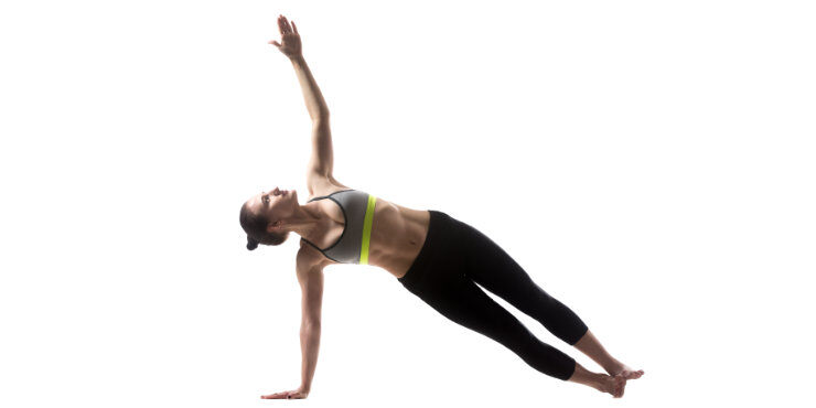 side plank pose