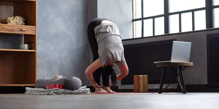 standing forward bend uttanasana