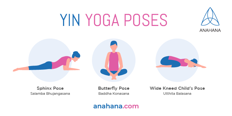 yin yoga poses